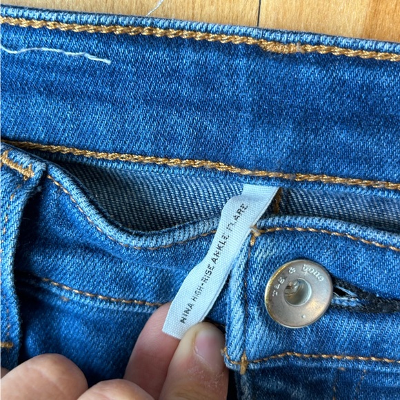 rag & bone Nina High-Rise Ankle Flair size 27 - Picture 5 of 5